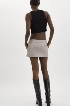 Femme LAMARQUE INYA | Micro-jupe En Cuir