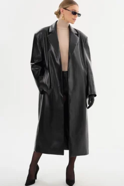Femme LAMARQUE JANELLE | Manteau En Cuir Recyclé