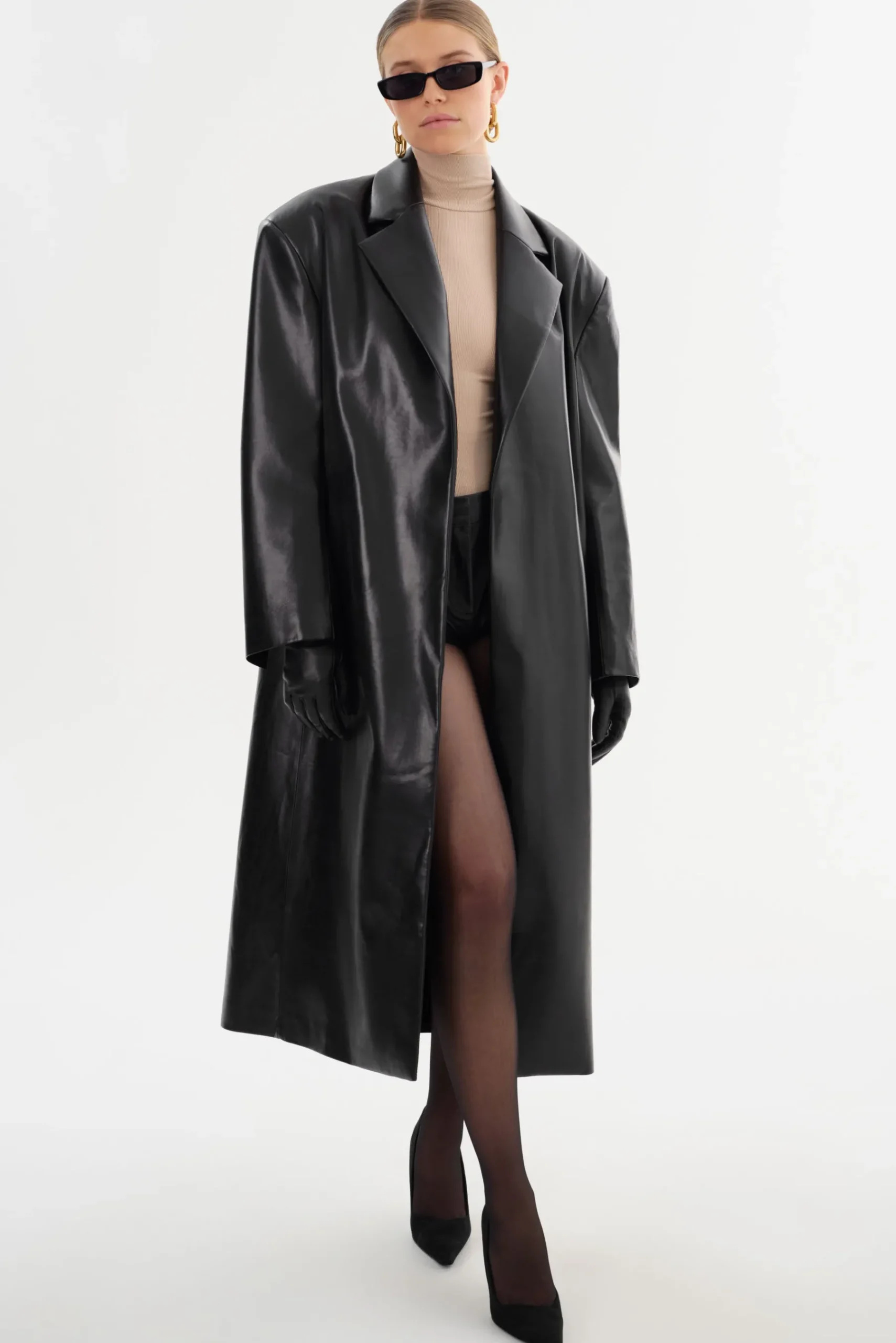 Femme LAMARQUE JANELLE | Manteau En Cuir Recyclé