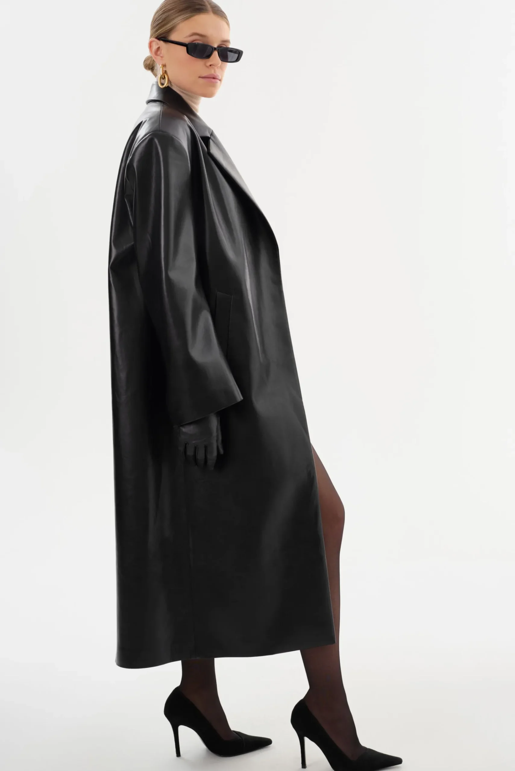 Femme LAMARQUE JANELLE | Manteau En Cuir Recyclé
