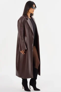 Femme LAMARQUE JANELLE | Manteau En Cuir Recyclé