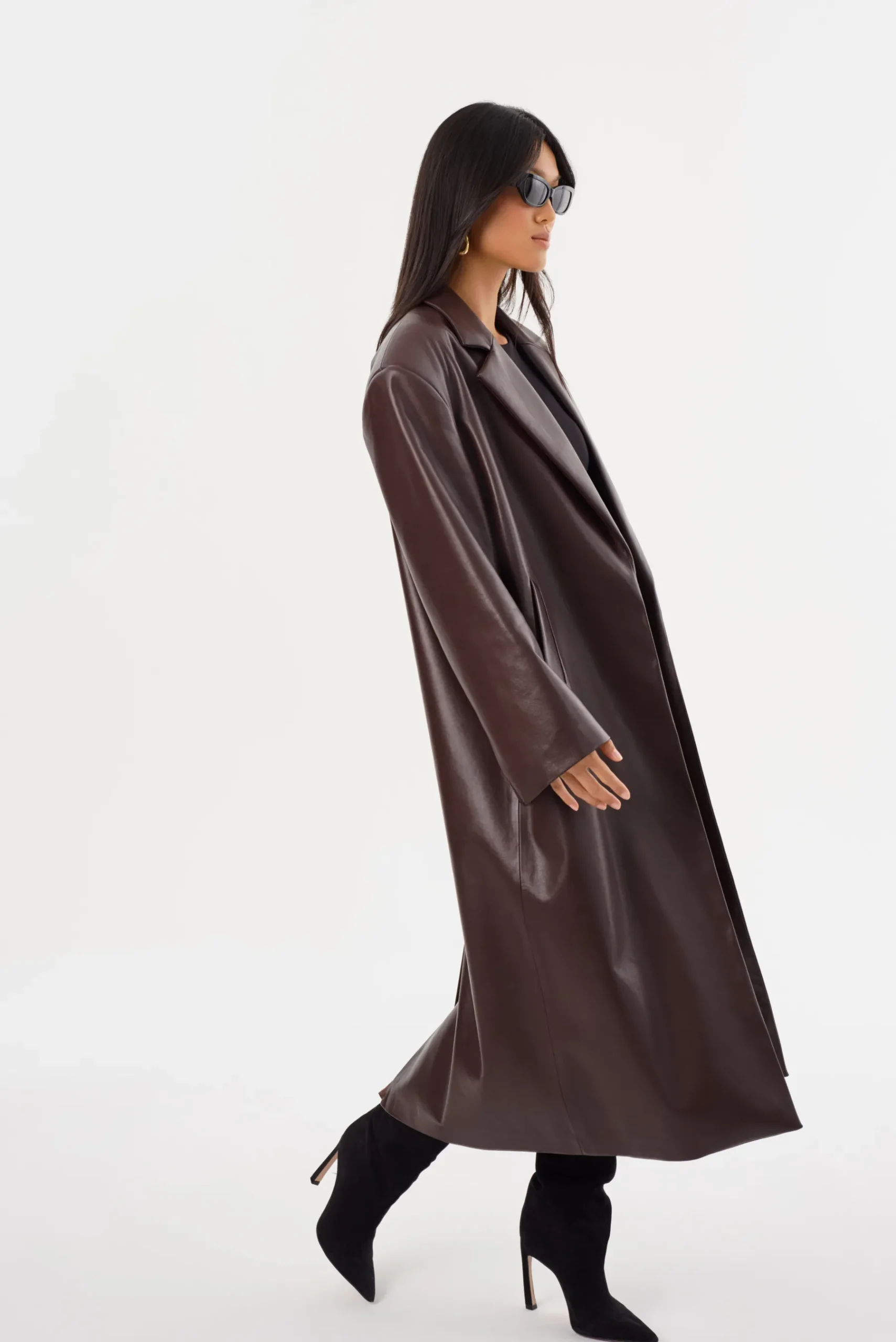 Femme LAMARQUE JANELLE | Manteau En Cuir Recyclé