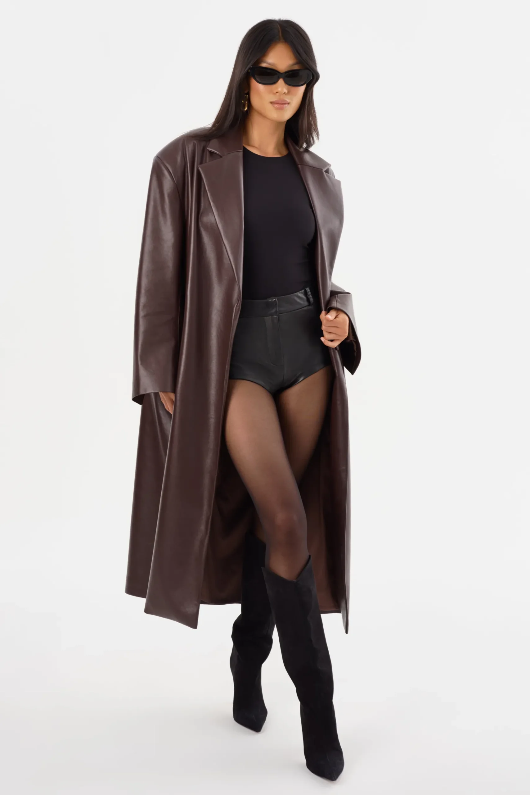 Femme LAMARQUE JANELLE | Manteau En Cuir Recyclé