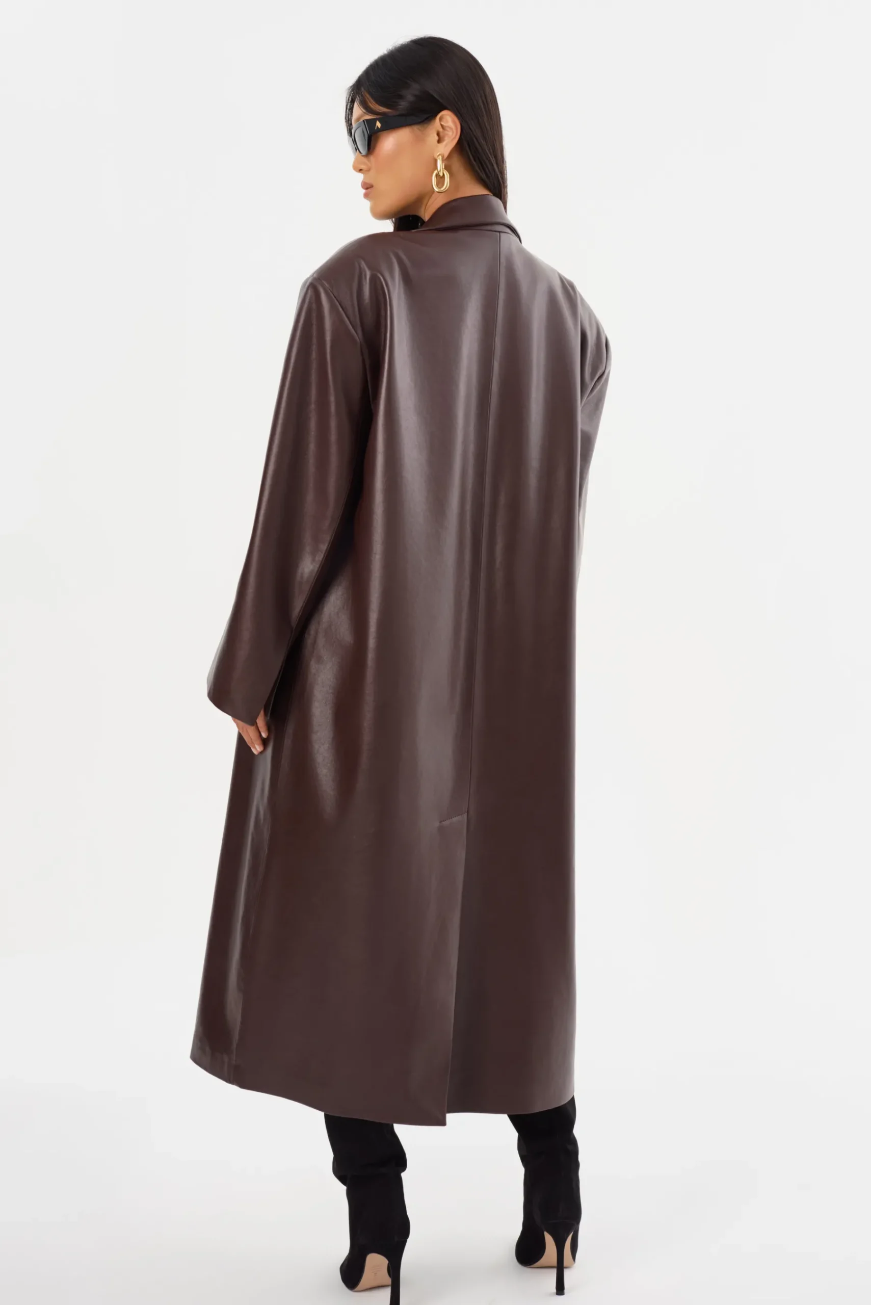 Femme LAMARQUE JANELLE | Manteau En Cuir Recyclé