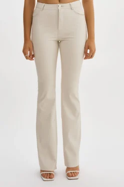 Femme LAMARQUE KAIDA | Pantalon évasé En Simili Cuir