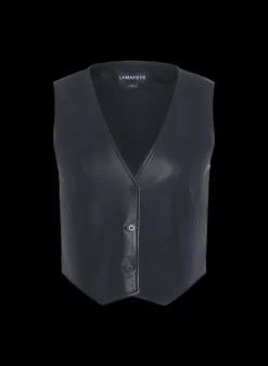 Femme LAMARQUE KALLIE | Gilet En Cuir