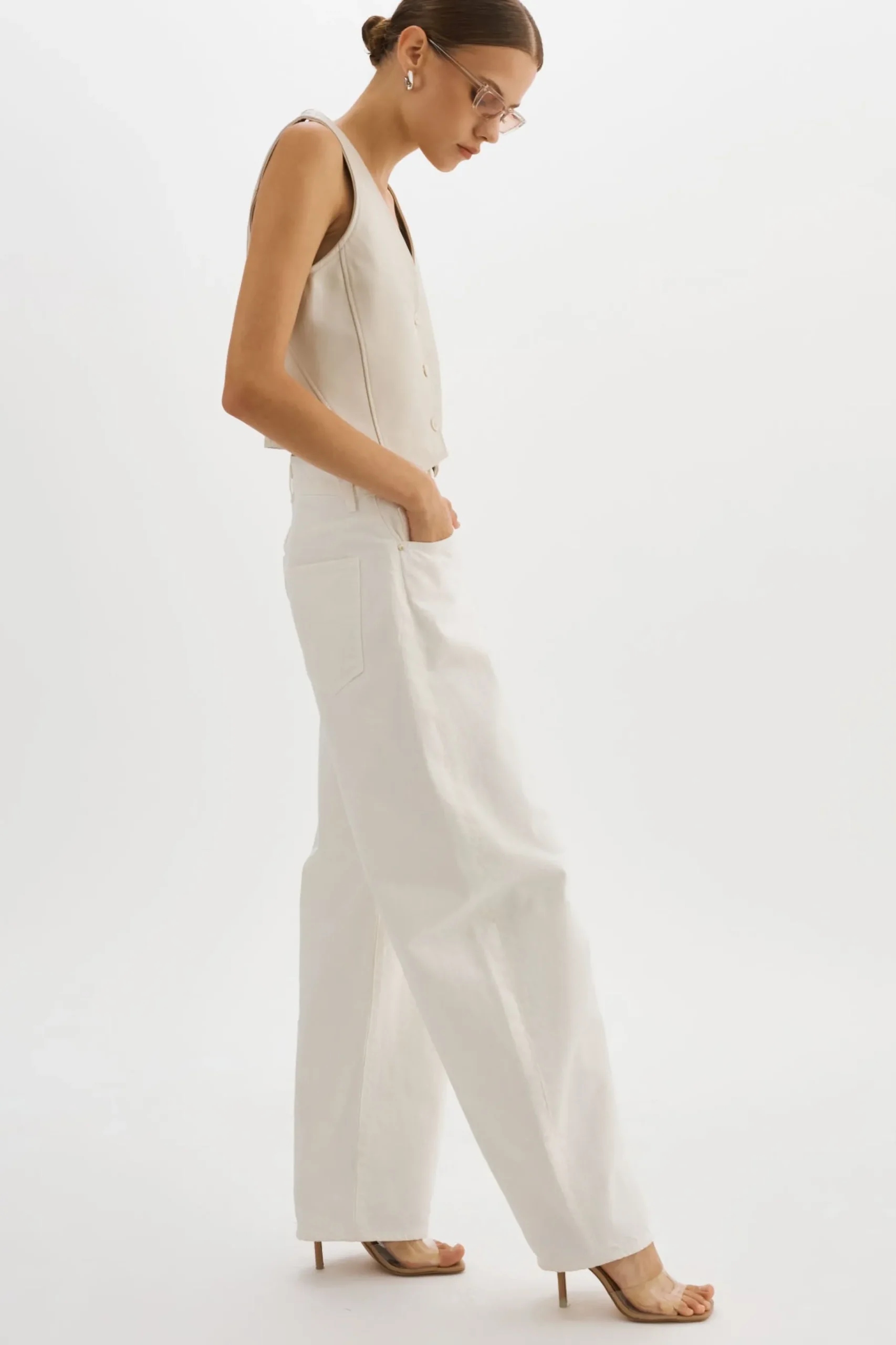 Femme LAMARQUE KALLIE | Gilet En Cuir