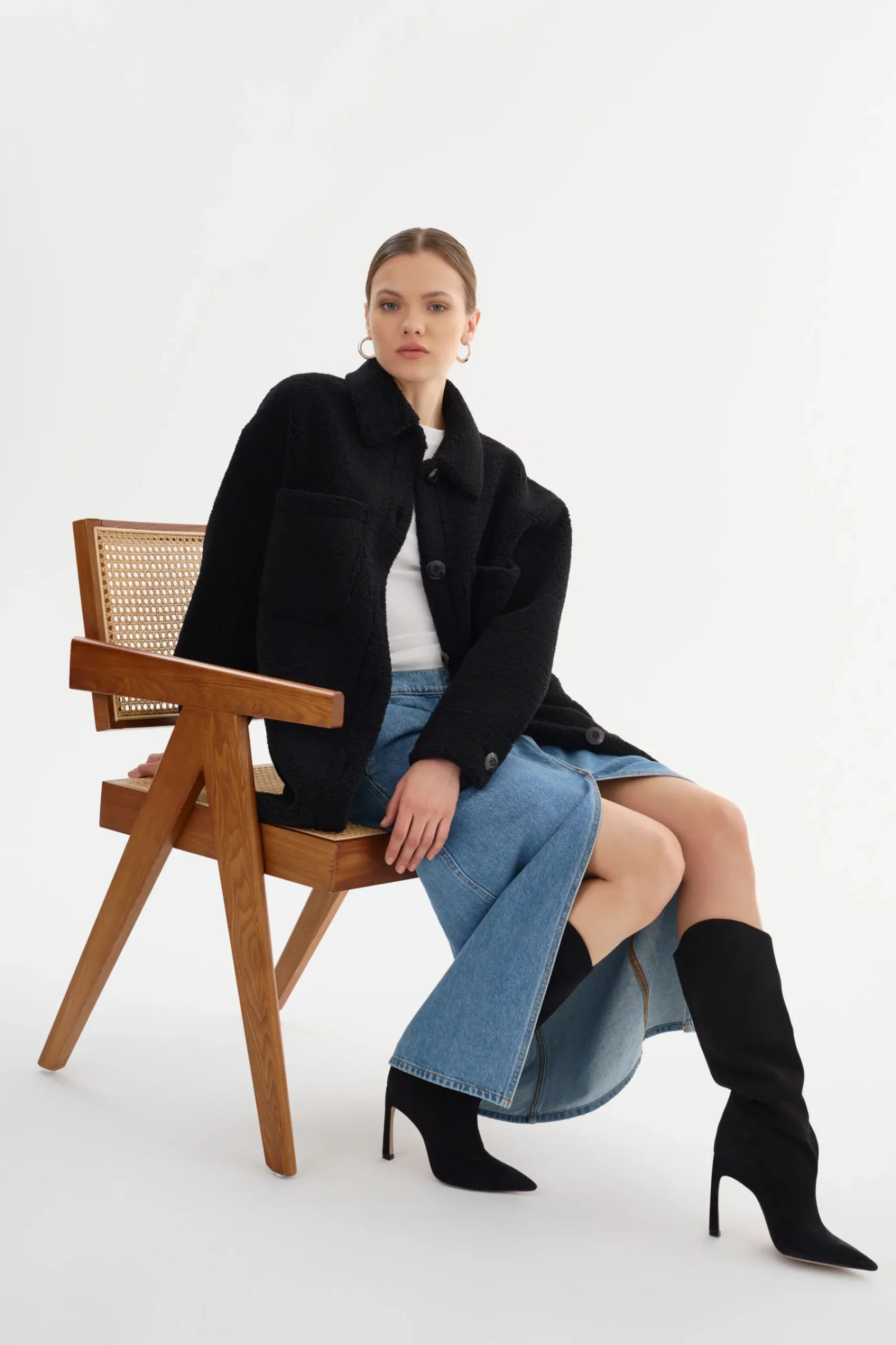Femme LAMARQUE KANE | Sherpa Shacket