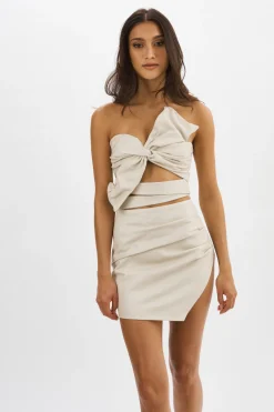 Femme LAMARQUE KARLA Robe En Cuir