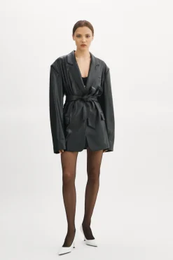 Femme LAMARQUE KASSANDRA | Blazer Oversize En Similicuir