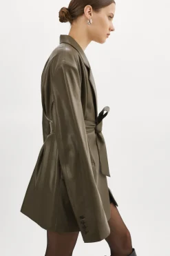 Femme LAMARQUE KASSANDRA | Blazer Oversize En Similicuir