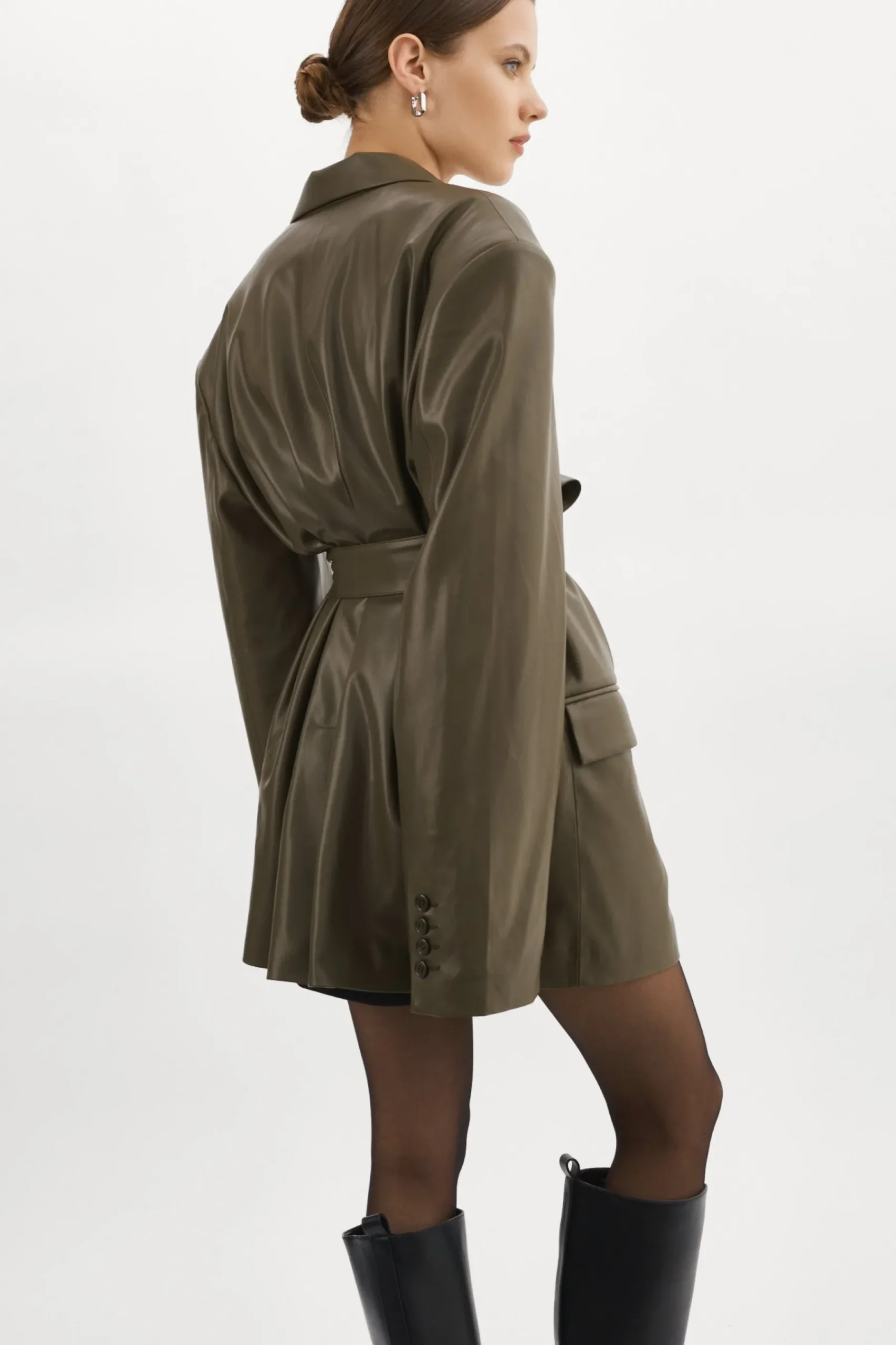 Femme LAMARQUE KASSANDRA | Blazer Oversize En Similicuir