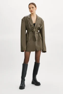 Femme LAMARQUE KASSANDRA | Blazer Oversize En Similicuir