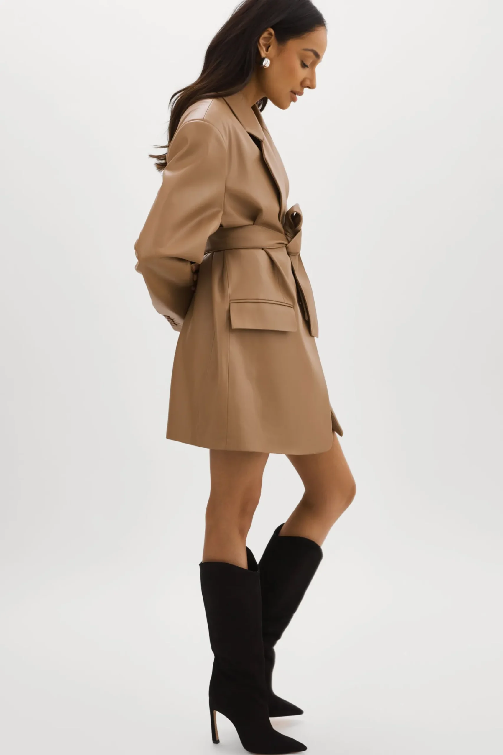 Femme LAMARQUE KASSANDRA | Blazer Oversize En Similicuir