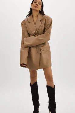 Femme LAMARQUE KASSANDRA | Blazer Oversize En Similicuir