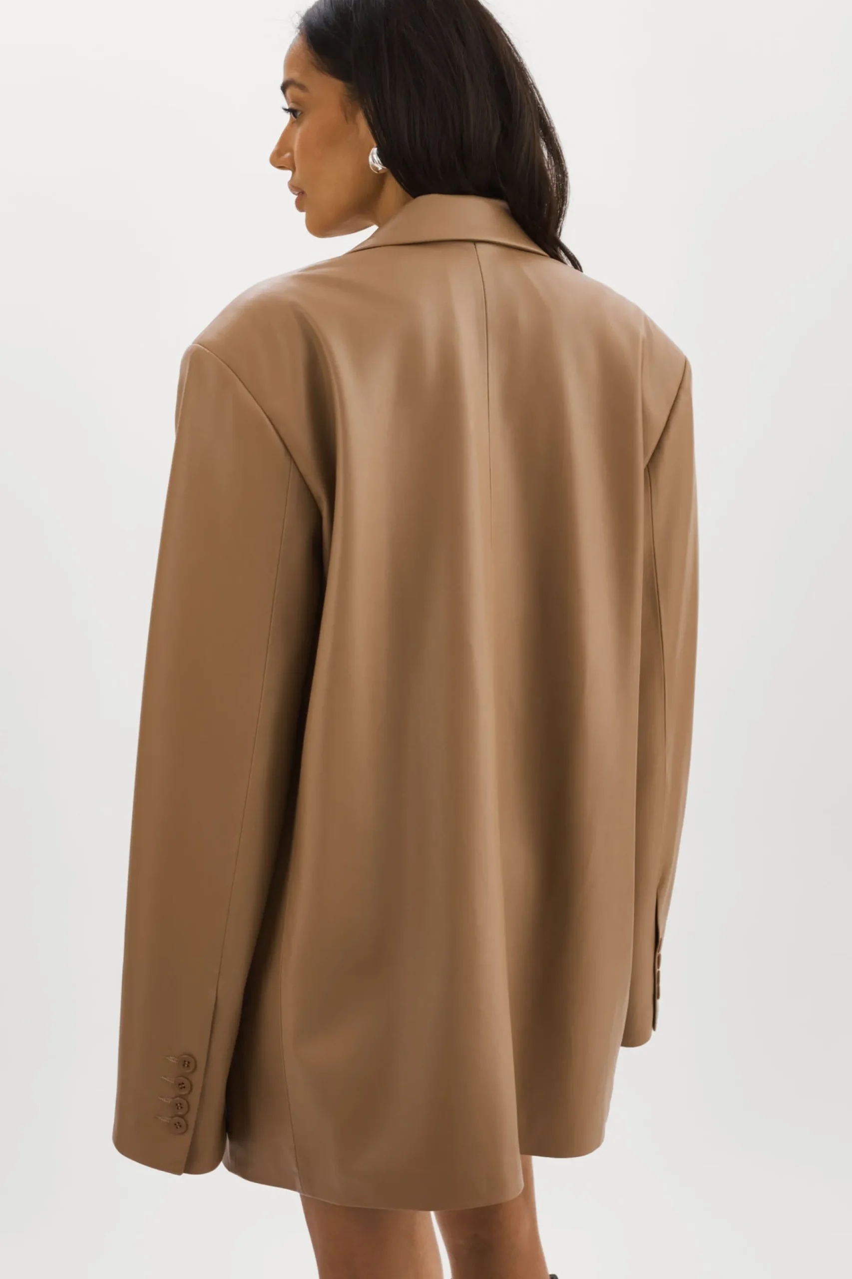 Femme LAMARQUE KASSANDRA | Blazer Oversize En Similicuir