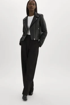 Femme LAMARQUE KELSEY | Veste De Motard En Cuir