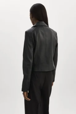 Femme LAMARQUE KELSEY | Veste De Motard En Cuir