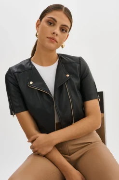 Femme LAMARQUE KIRSI | Blouson Biker Cuir