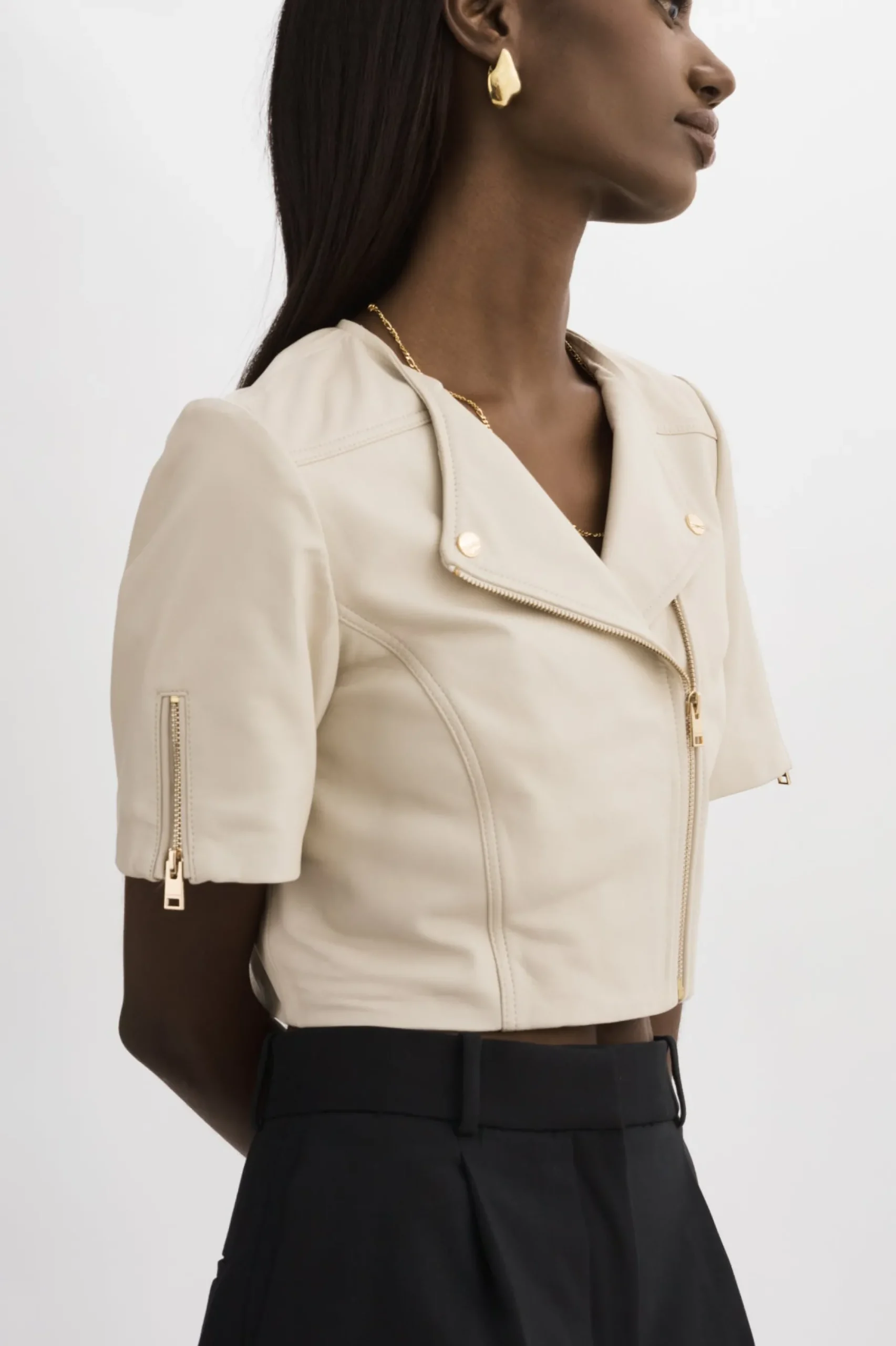 Femme LAMARQUE KIRSI | Blouson Biker Cuir