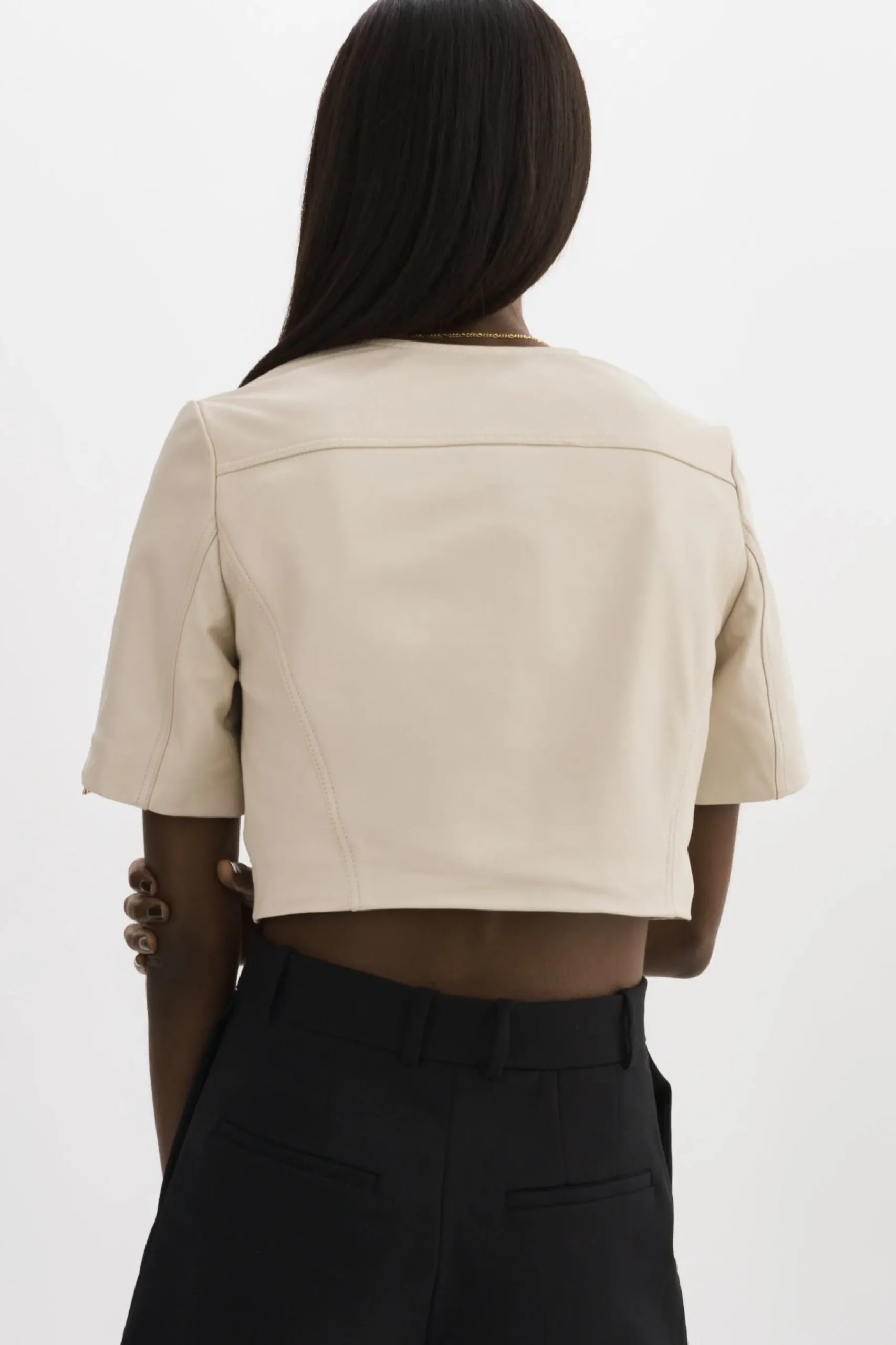 Femme LAMARQUE KIRSI | Blouson Biker Cuir