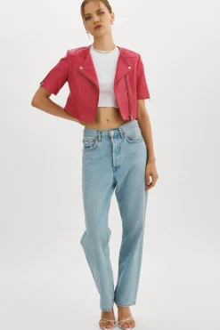 Femme LAMARQUE KIRSI | Blouson Biker Cuir