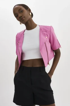 Femme LAMARQUE KIRSI | Veste Motard Courte