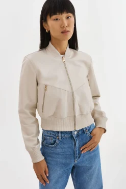 Femme LAMARQUE KORDELLA | Bomber En Cuir Réversible