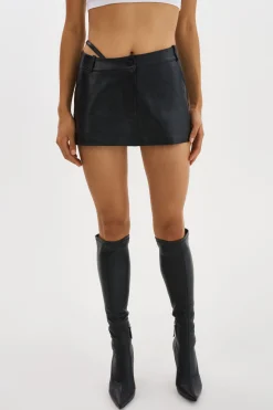 Femme LAMARQUE LIANA | Jupe-short En Cuir