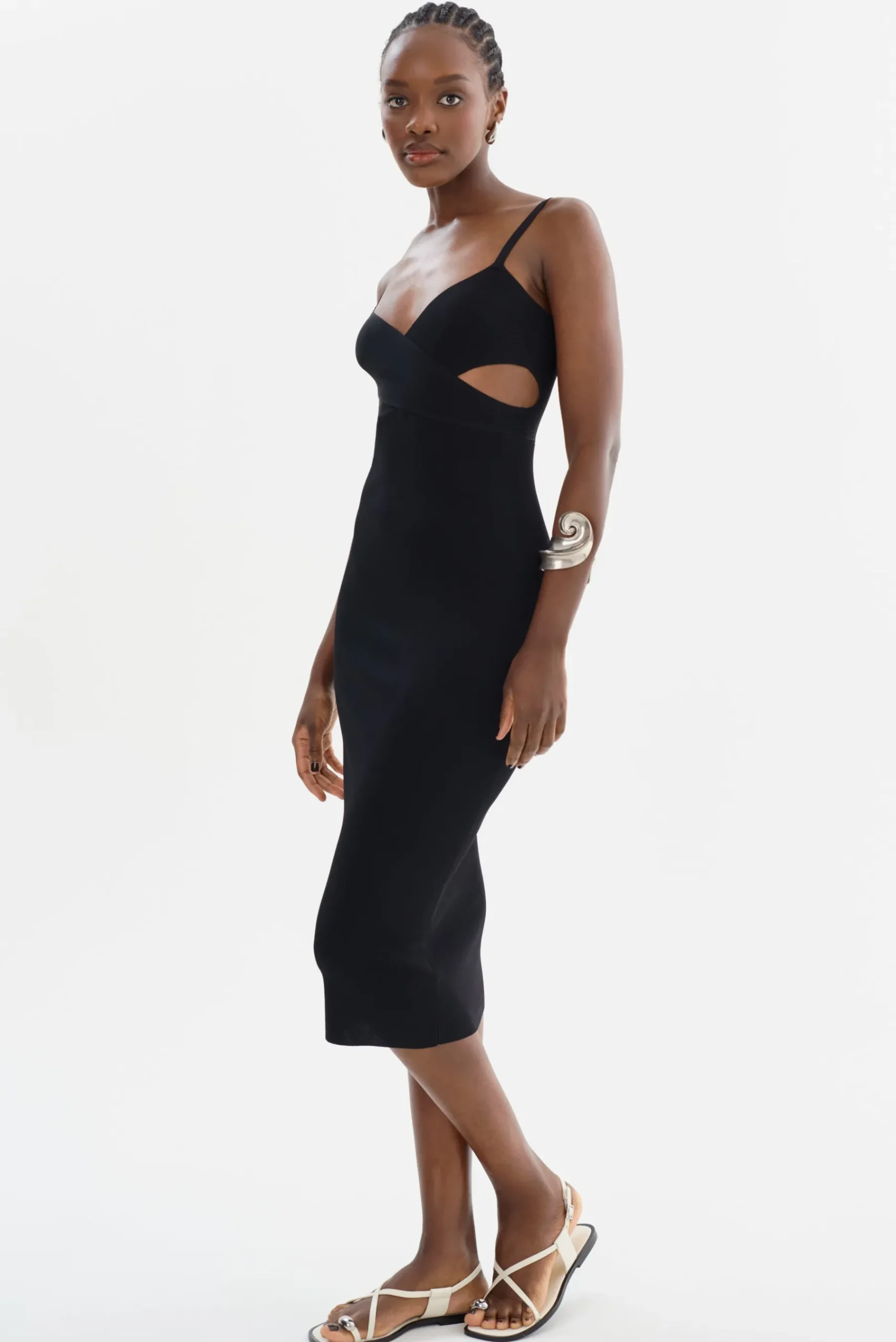 Femme LAMARQUE LIDIA | Robe Midi En Tricot