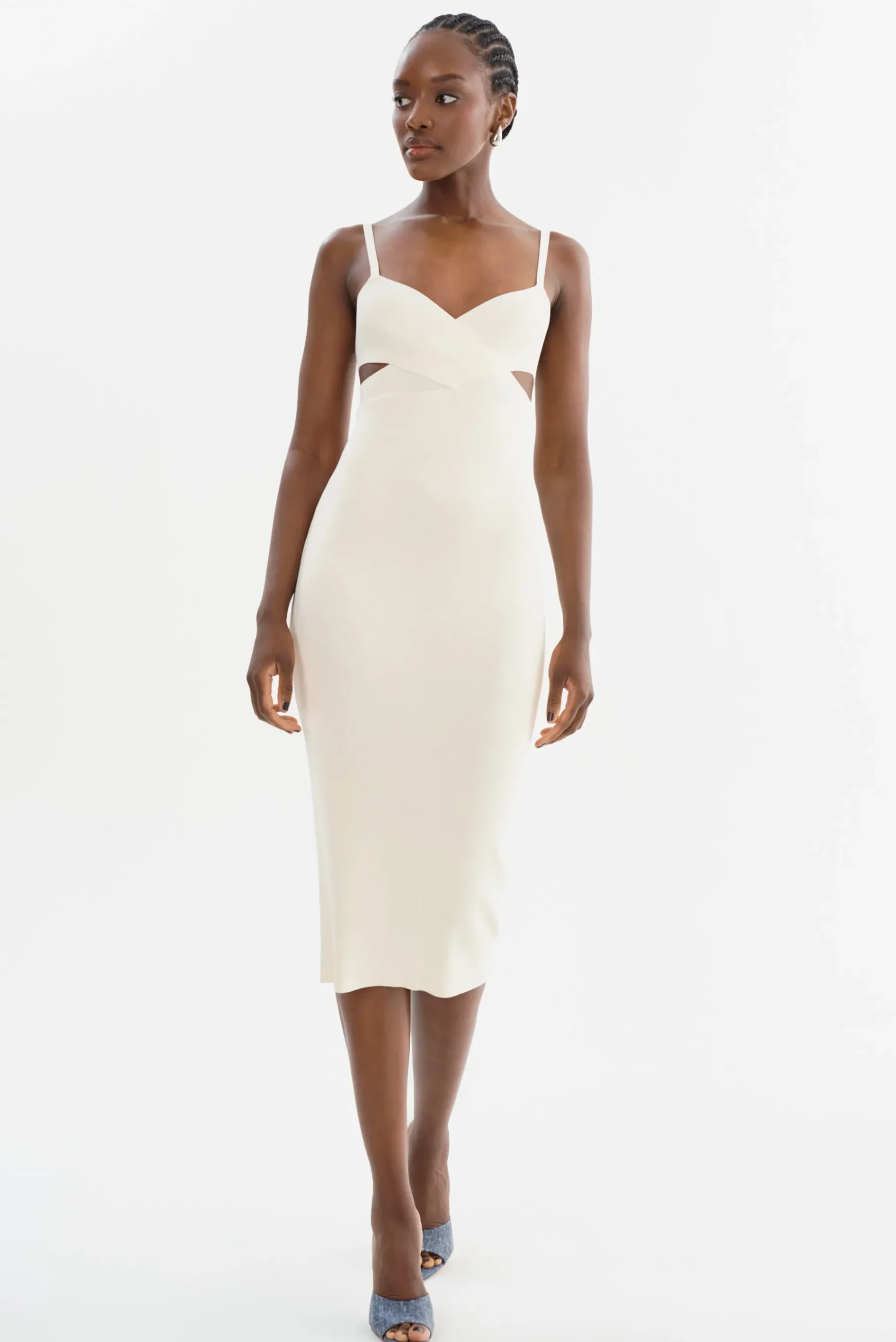 Femme LAMARQUE LIDIA | Robe Midi En Tricot