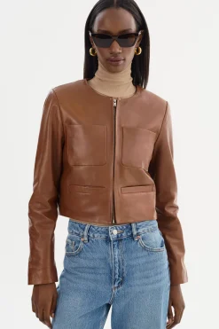 Femme LAMARQUE LINETTE | Veste En Cuir