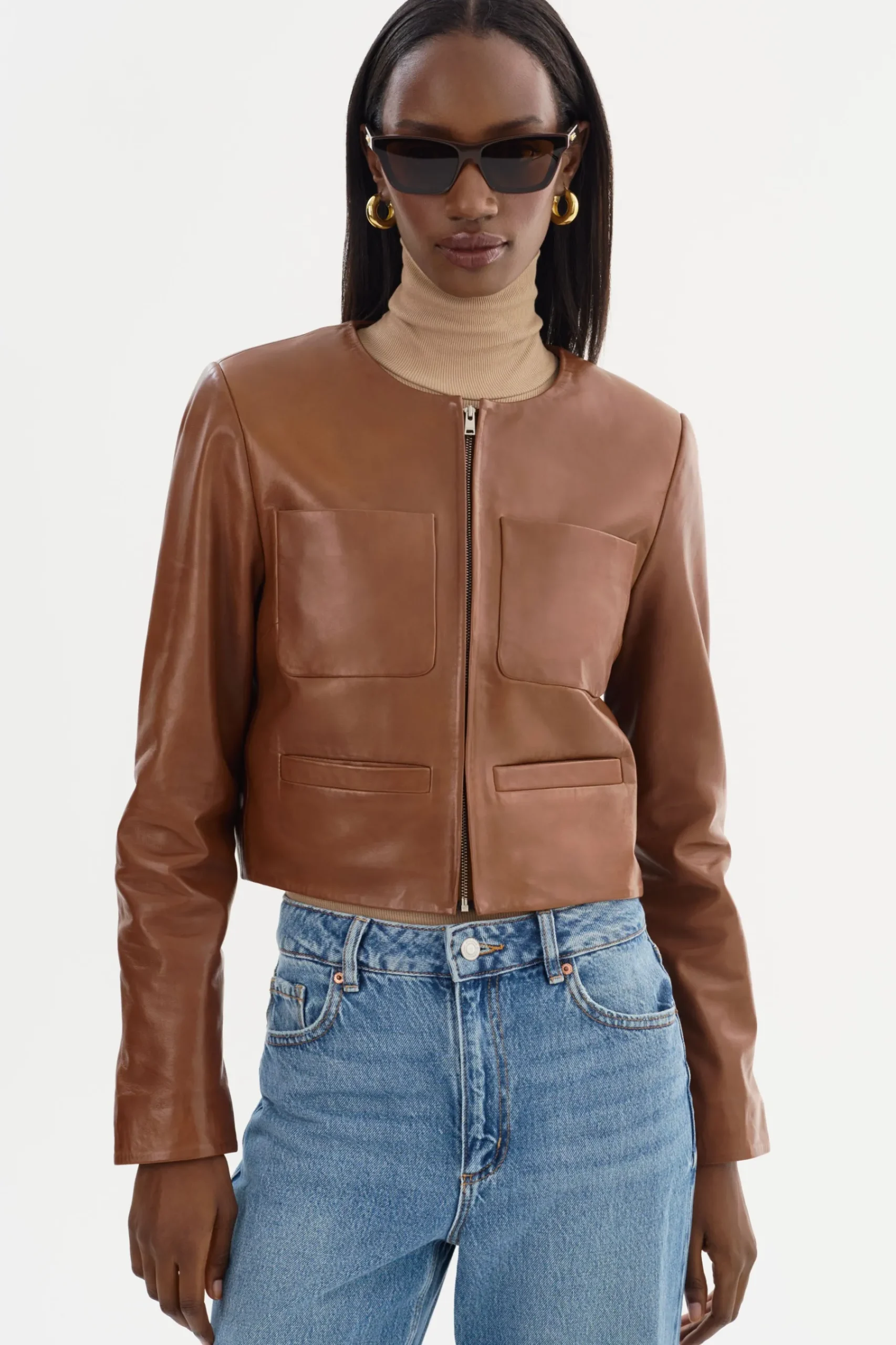 Femme LAMARQUE LINETTE | Veste En Cuir