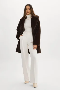 Femme LAMARQUE LINNEA | Manteau En Fausse Fourrure