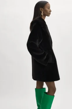 Femme LAMARQUE LINNEA | Manteau En Fausse Fourrure