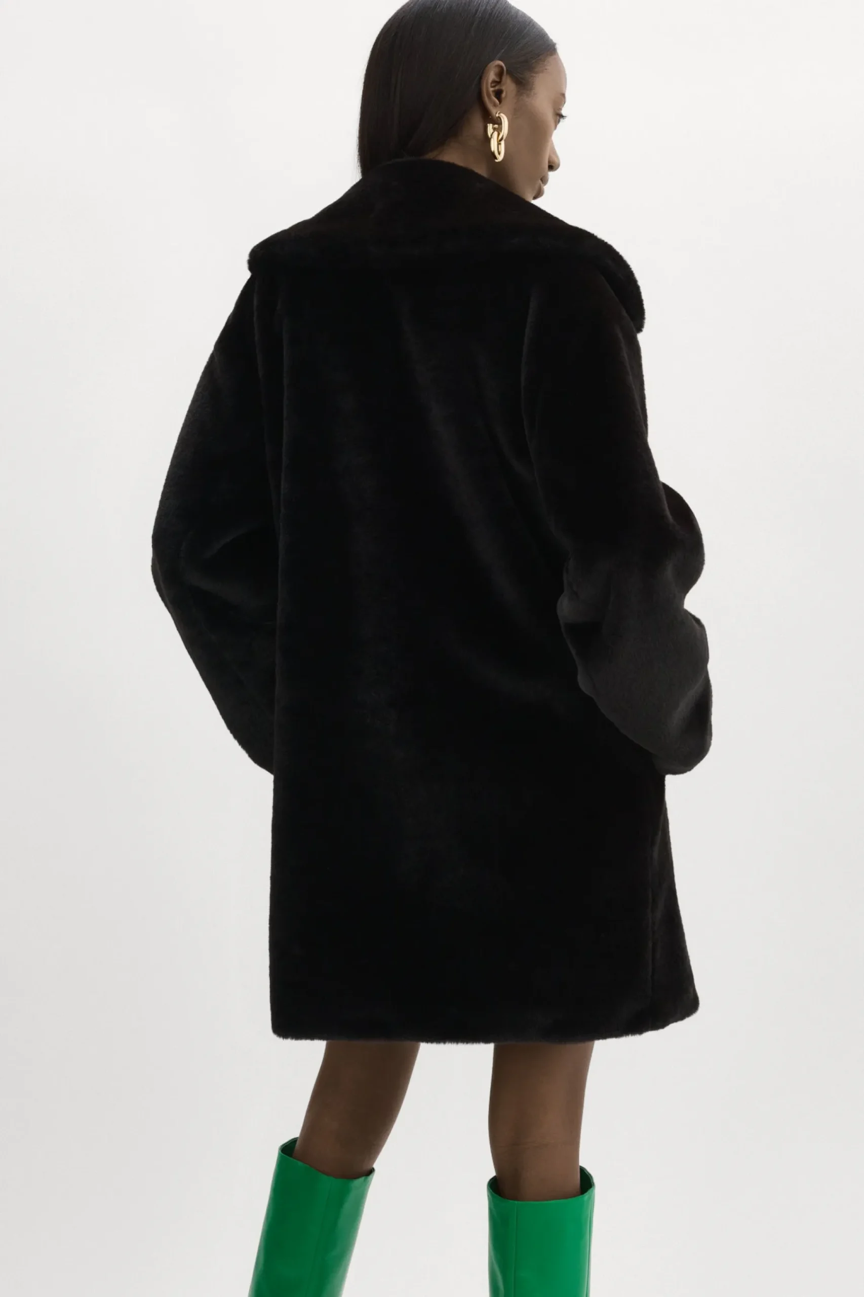 Femme LAMARQUE LINNEA | Manteau En Fausse Fourrure