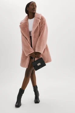 Femme LAMARQUE LINNEA | Manteau En Fausse Fourrure