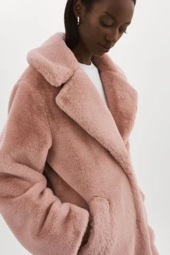 Femme LAMARQUE LINNEA | Manteau En Fausse Fourrure