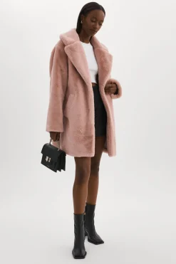Femme LAMARQUE LINNEA | Manteau En Fausse Fourrure