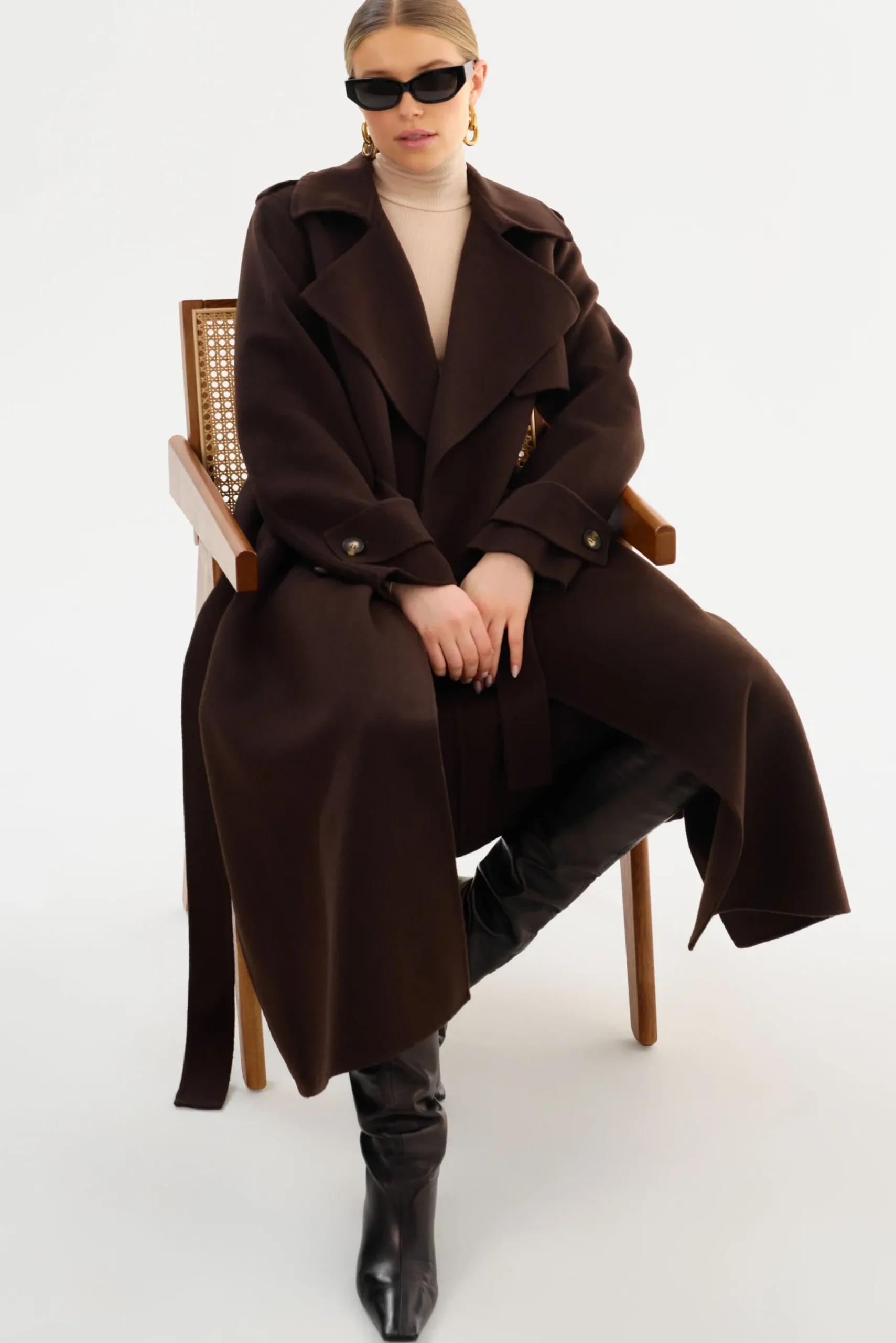 Femme LAMARQUE MARGARET | Trench-coat En Laine