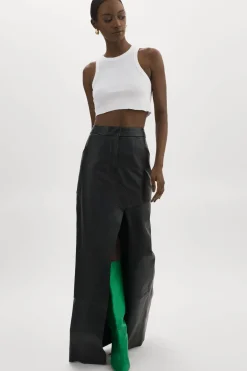 Femme LAMARQUE MARIETTE | Jupe Maxi En Cuir
