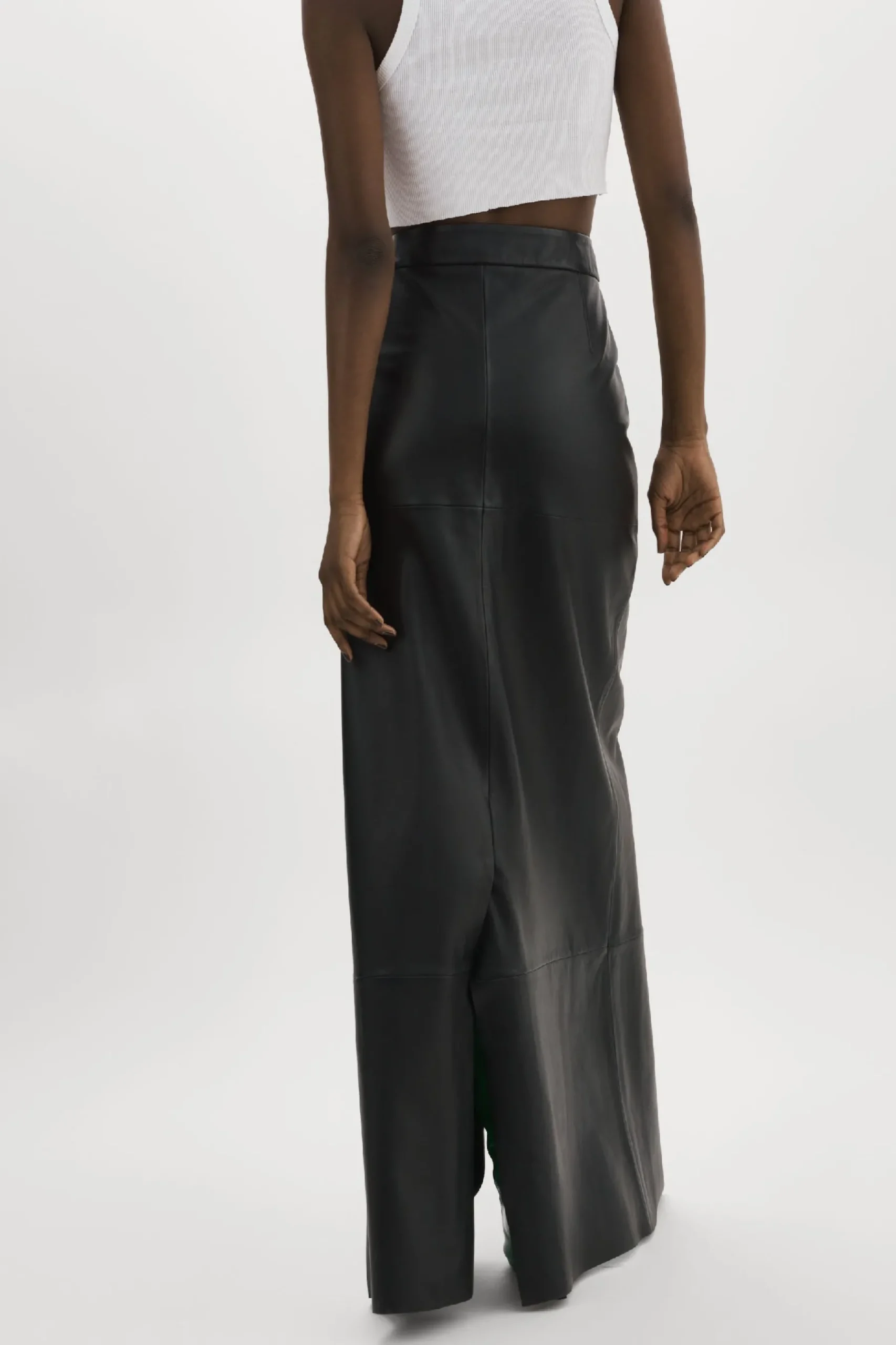Femme LAMARQUE MARIETTE | Jupe Maxi En Cuir