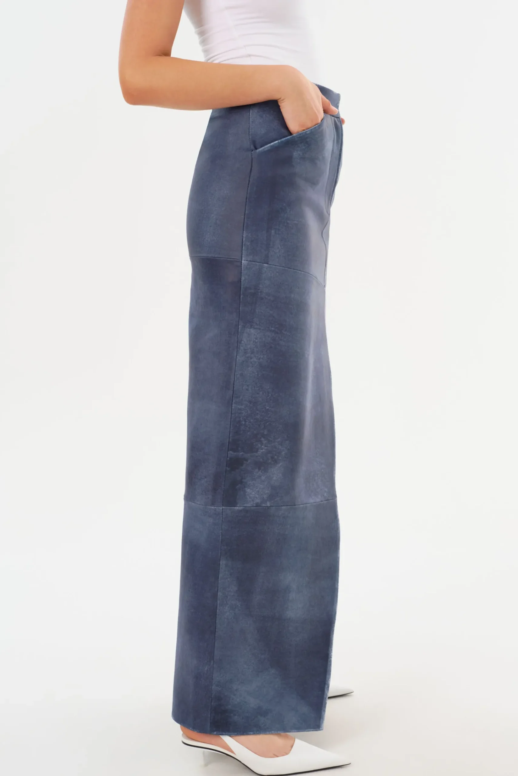 Femme LAMARQUE MARIETTE | Jupe Maxi En Cuir
