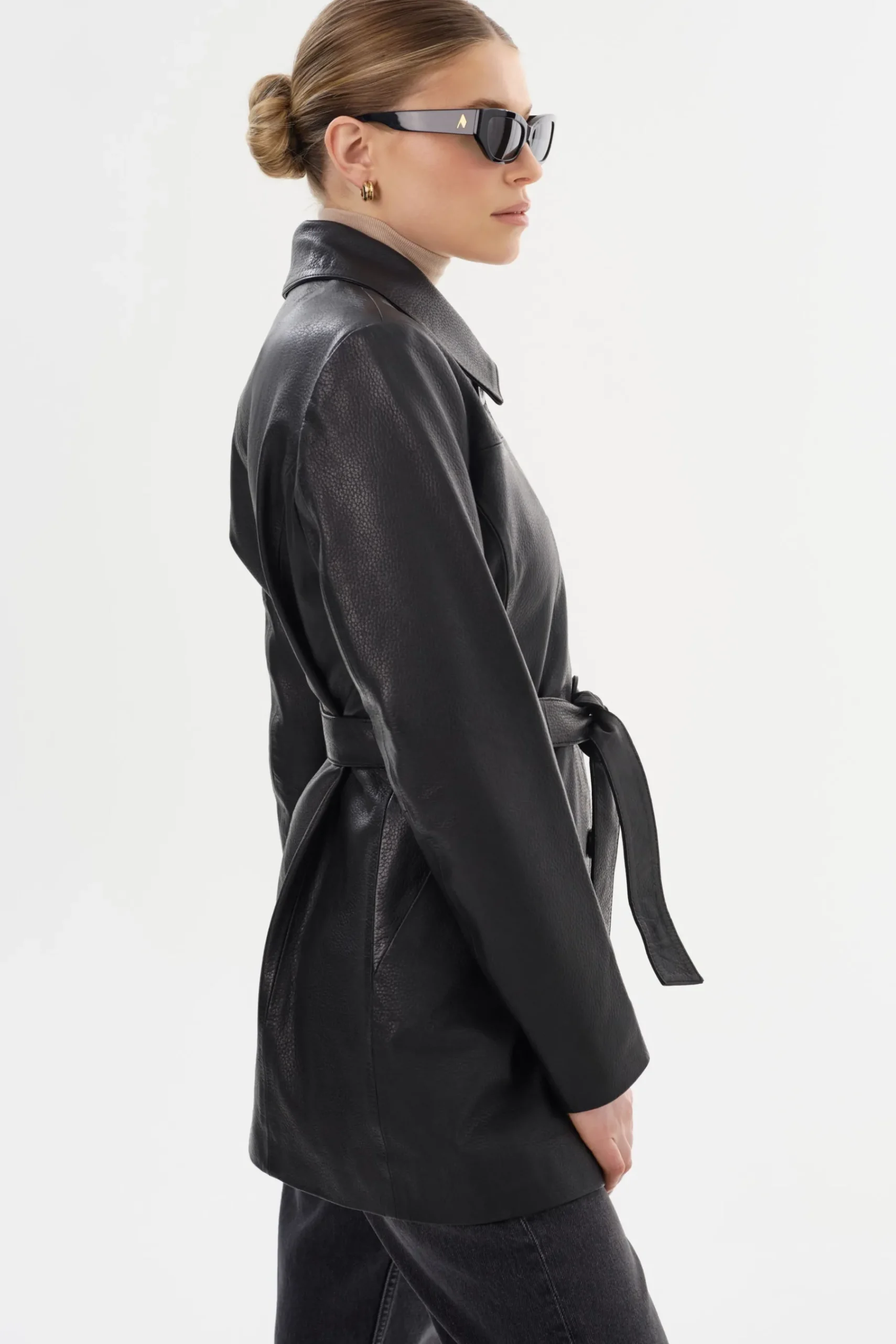 Femme LAMARQUE MARLOWE | Leather Trench Coat
