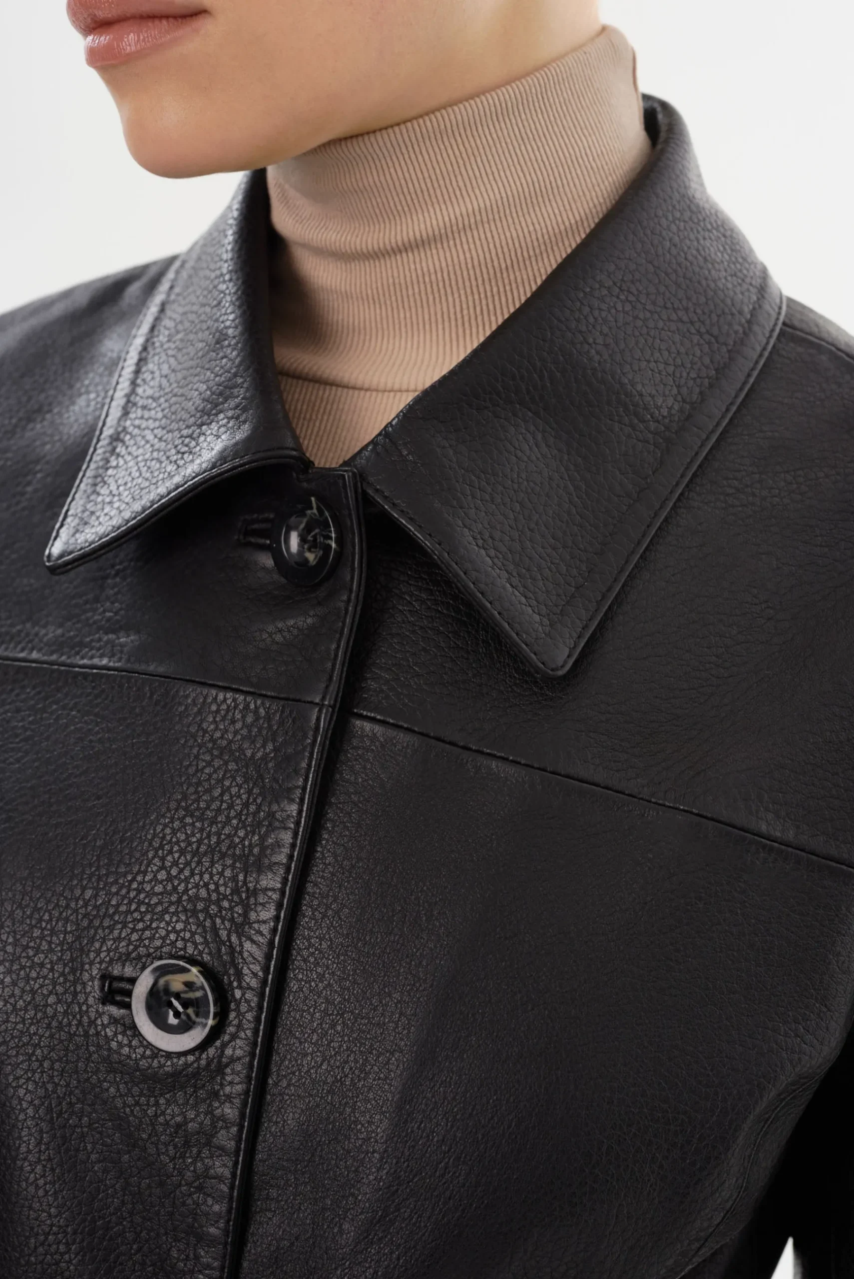 Femme LAMARQUE MARLOWE | Leather Trench Coat