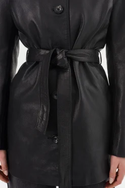 Femme LAMARQUE MARLOWE | Leather Trench Coat