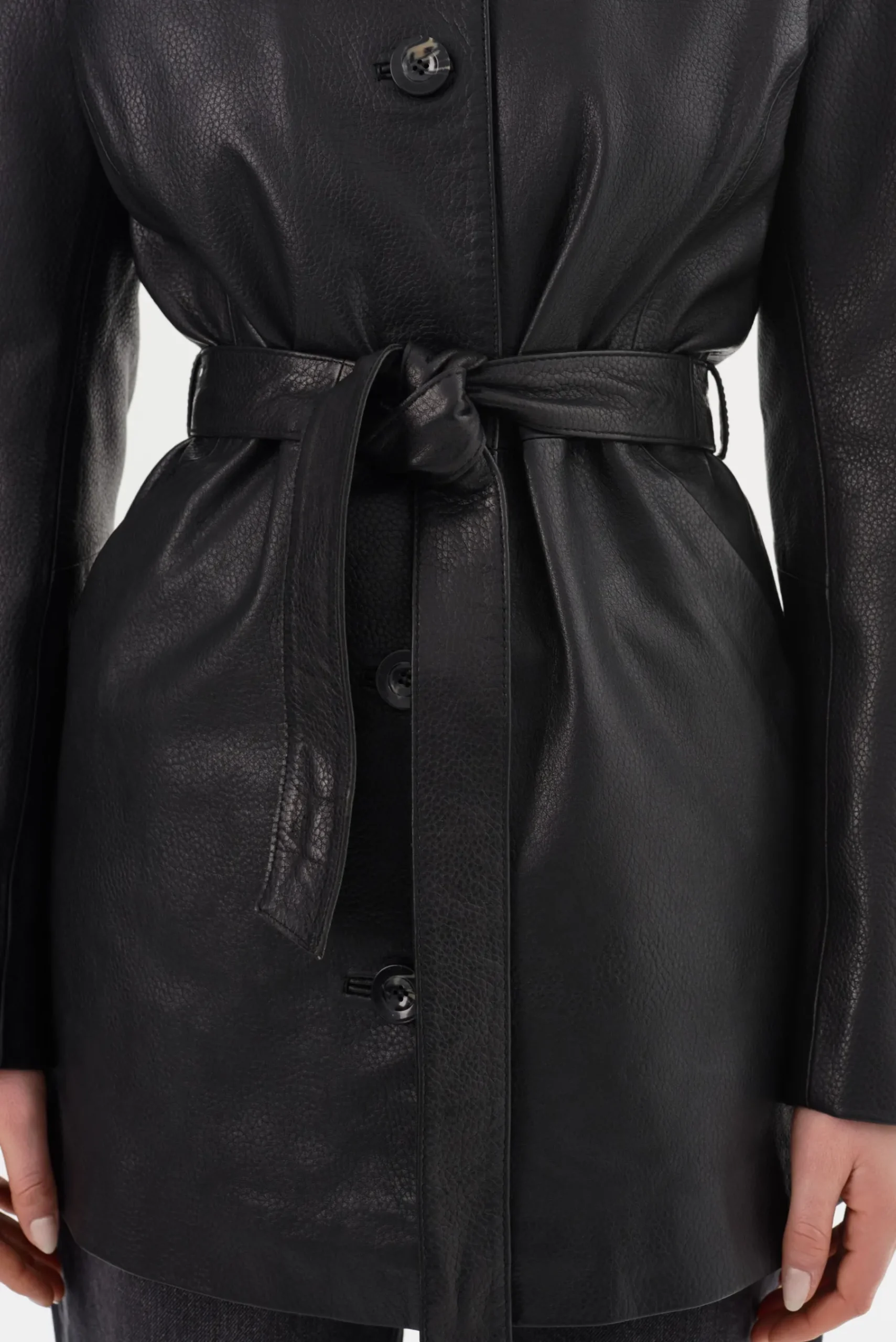 Femme LAMARQUE MARLOWE | Leather Trench Coat