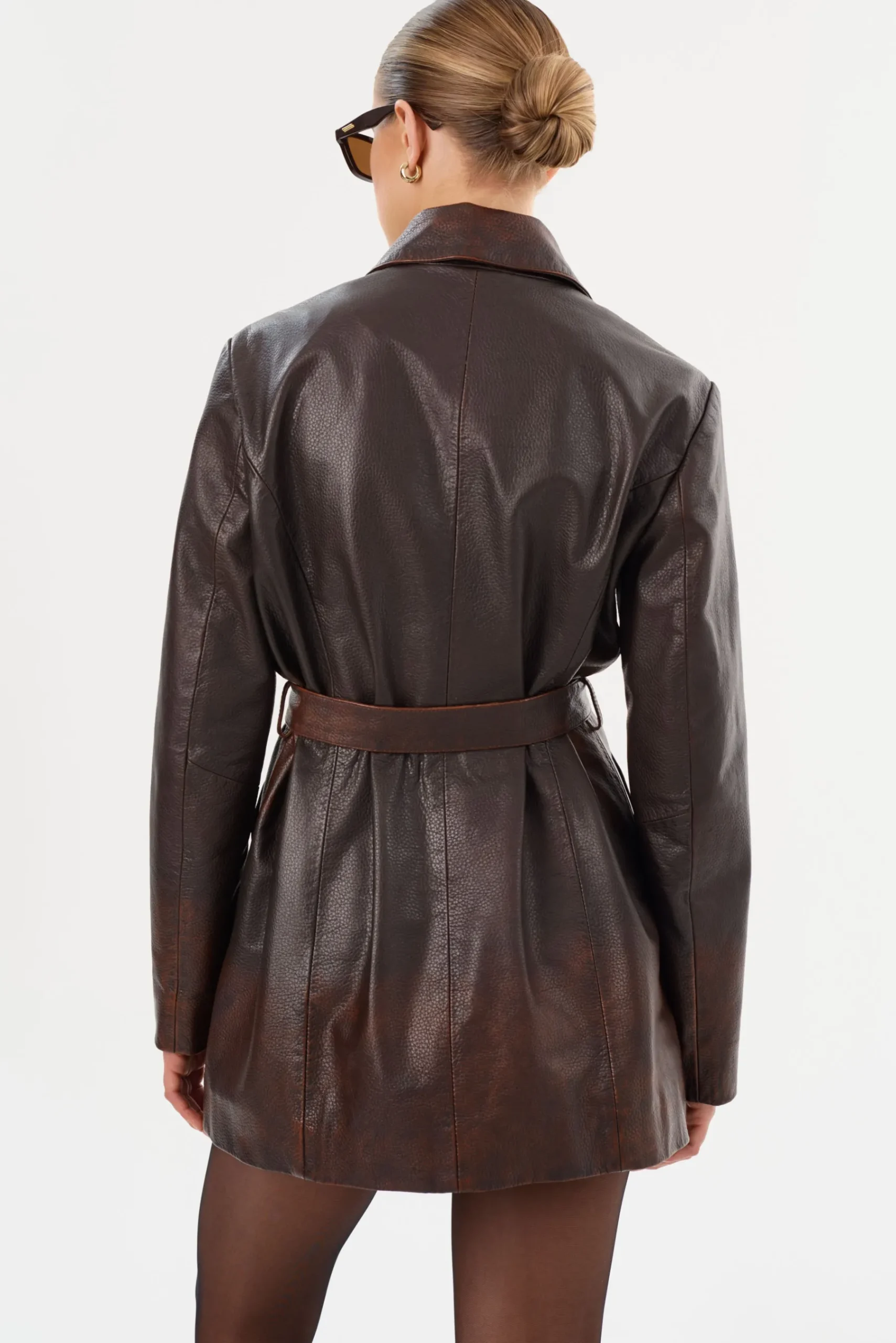 Femme LAMARQUE MARLOWE | Leather Trench Coat