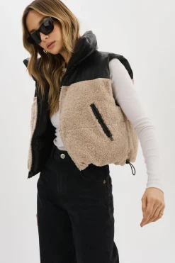 Femme LAMARQUE MELICIA | Veste Matelassée Réversible