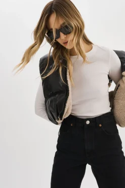 Femme LAMARQUE MELICIA | Veste Matelassée Réversible